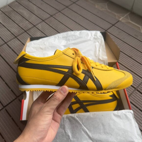 Onitsuka /Tiger MEXICO 66 Sneaker Athletic YELLOW/BLACK - Picture 1 of 7